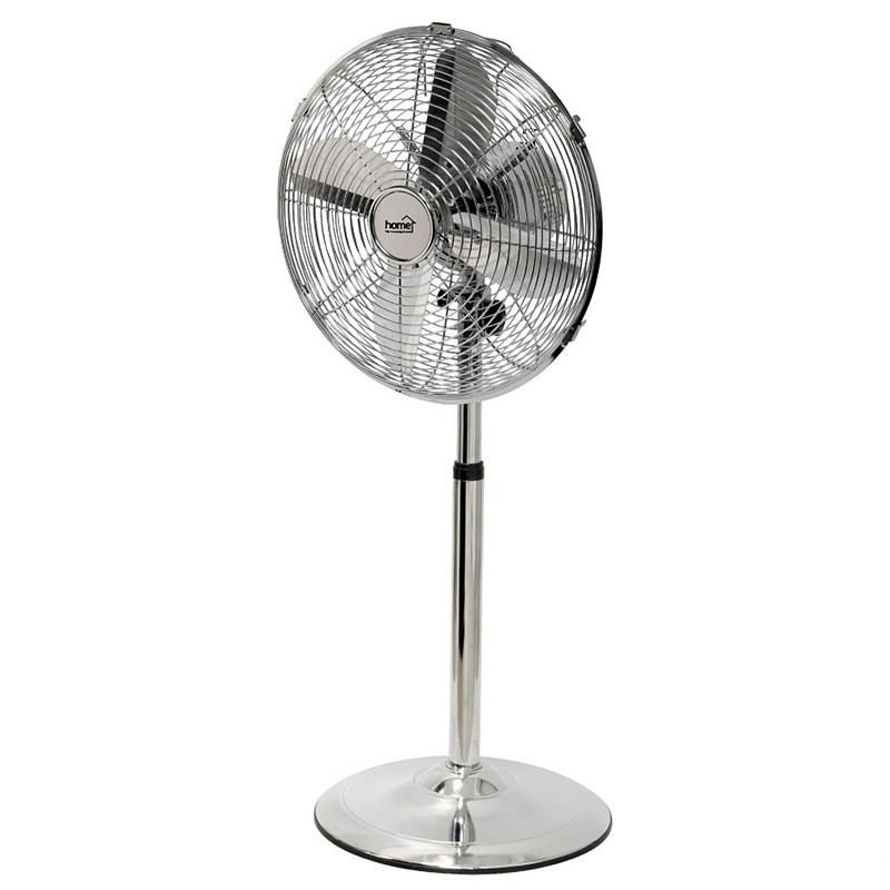 Ventilator cu stativ, inaltime reglabila, argintiu, Home - imagine 3
